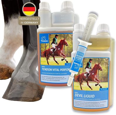 Erste Hilfe Gelenke - MSM, Teufelskralle & Weidenrinde für Pferde