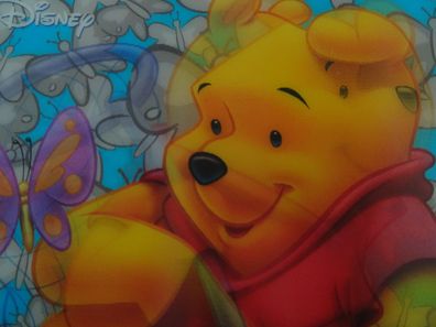 alte Postkarte AK 3D Wackelkarte Dedit spa Disney Winnie Pooh Milne Shepard