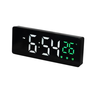 0715 Sprachaktivierte LED-Stummschaltung, Datum, Temperaturanzeige, elektronische Uhr