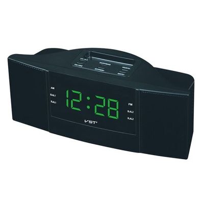 Uhrsteuerung, Radio, LED-Uhr, AM/ FM, digitales Geschenk (grün)