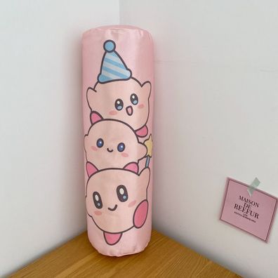 Kirby Ice Silk Pillow Long Throw Schlafkissen Spielzeug Wurf Kissen für Home Office