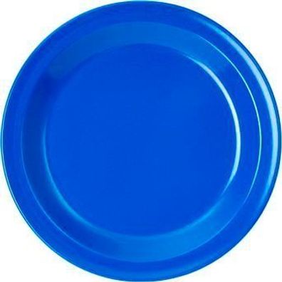 5x Dessertteller 19,5 cm blau Speiseteller, Teller