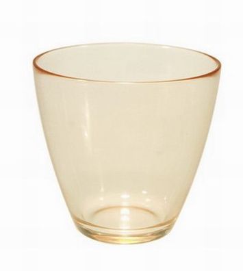 6x Becher-/ Wasserglas ZENO orange Inhalt 0,26 l Trinkglas, Trinkbecher
