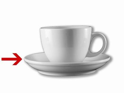 6x Cappuccino- und Becher Untertasse Kaffeeservice, Kaffeebecher