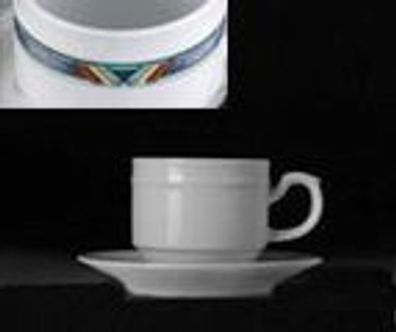 6x Espresso- / Moccatasse obere 0,10 l Kaffeeservice, Kaffeebecher