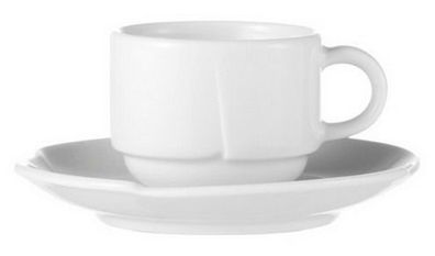 6x Espressountertasse 12 cm Speiseteller, Teller