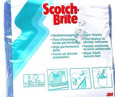 3M Scotch-Brite 2010 blau, 32x36cm Microfasertuch