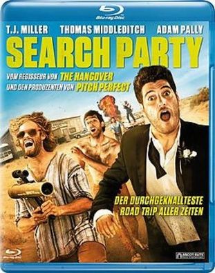 Search Party - Der durchgeknallteste Roadtrip aller Zeiten (Blu-Ray] Neuware