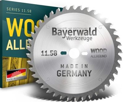 Bayerwald - HM Kreissägeblatt für Holz - Ø 500 mm x 4.4 mm x 30 mm | WZ negativ