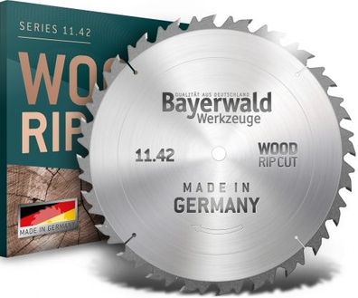 Bayerwald - HM Kreissägeblatt - Ø 500 mm x 4,0 mm x 35 mm | Wechselzahn (44 Zähn