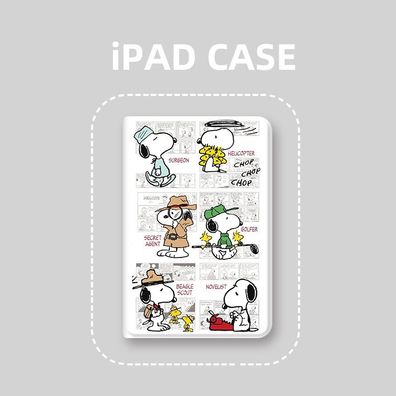 Comics Peanuts Vielfalt Snoopy Schutzhülle für Neue iPad Air iPad Mini iPad Pro