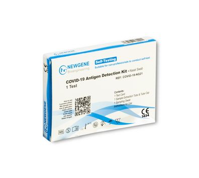 25x Newgene Covid-19 Antigen Detection Kit Laientest (Nasal) CE1434 1er