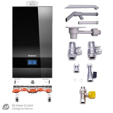 Buderus Logaplus GB182i.2 20 KDH BC400 Gas Brennwert Kombitherme Paket W43
