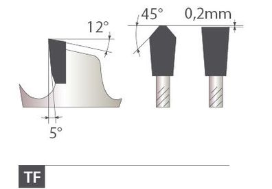 HM Kreissägeblatt - Ø 355 mm x 2,4 mm x 25,4 mm | Z=72 TF