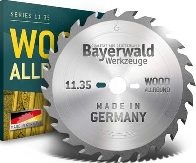 Bayerwald - HM Handkreissägeblatt für Holz - Ø 190 mm x 2,8 mm x 30 mm | Wechsel