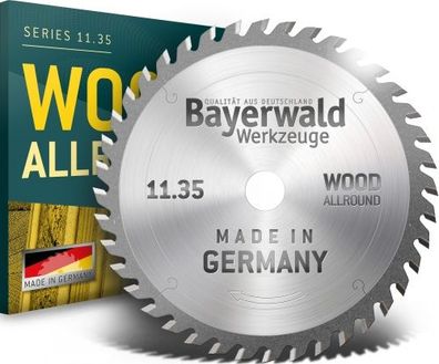 Bayerwald - HM Handkreissägeblatt für Holz - Ø 140 mm x 2,6 mm x 12,7 mm | Wechs