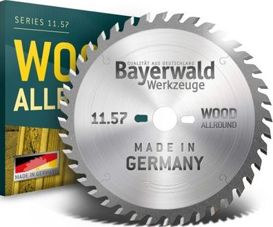 Bayerwald - HM Kreissägeblatt - Ø 160 mm x 2,2 mm x 20 mm | Wechselzahn (48 Zähn
