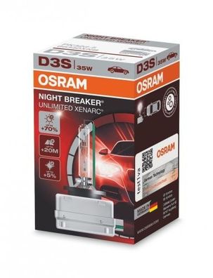 Osram D3S Night Breaker + 70% mehr Licht