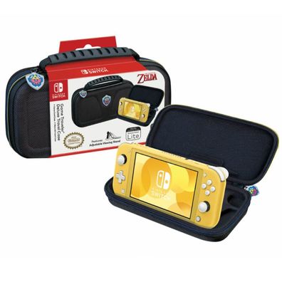 Zelda Schutz-Hülle Trage-Tasche Case für Nintendo Switch Lite Konsole + Zubehör