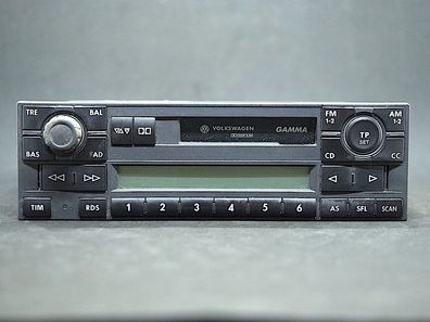 Autoradio VW Gamma 1J0 035 186 D mit Kassettenfach