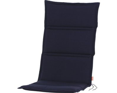 Centauri Sesselauflage dunkelblau 120x48x3cm Sitzkissen Stuhlkissen Sitzauflage