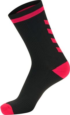 Hummel Socken Elite Indoor Sock Low Black/ Diva Pink-46-48