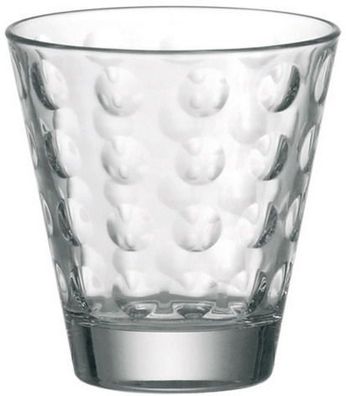 6x Leonardo Becher OPTIC Inhalt 0,25 l Glas, kleines Glas