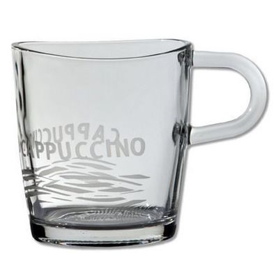 6x Leonardo Henkelbecher LOOP Inhalt 0,3 l Glas, kleines Glas
