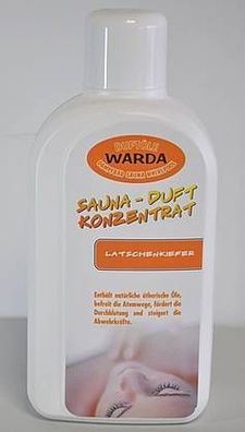 Warda Aufguß Latschenkiefer 1l für die Sauna, Konzentrat, Saunaaufguss