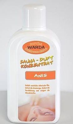Warda Aufguß Anis 1l für die Sauna, Konzentrat, Saunaaufguss