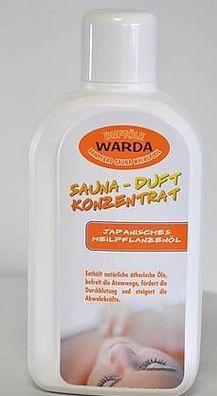 Warda Aufguß Jap Heilpflanz 1l für die Sauna, Konzentrat, Saunaaufguss