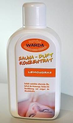 Warda Aufguß Lemongras 1l für die Sauna, Konzentrat, Saunaaufguss