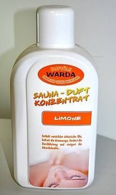Warda Aufguß Limone 1l für die Sauna, Konzentrat, Saunaaufguss