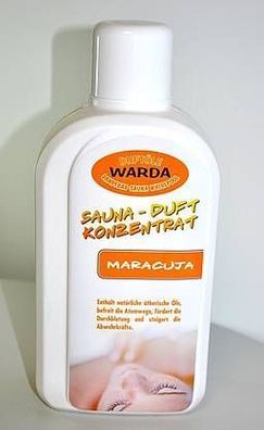 Warda Aufguß Maracuja 1l für die Sauna, Konzentrat, Saunaaufguss