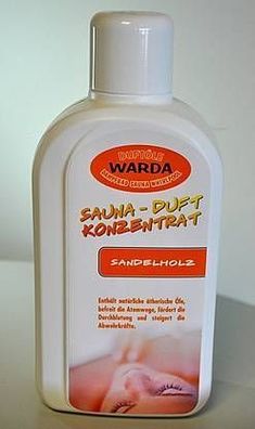 Warda Aufguß Sandelholz 1l für die Sauna, Konzentrat, Saunaaufguss