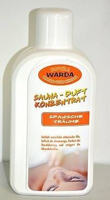 Warda Aufguß Spanisc Träume 1l für die Sauna, Konzentrat, Saunaaufguss