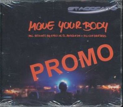 Promo-CD: Stacccato - Move your body (2003) Ankh Records