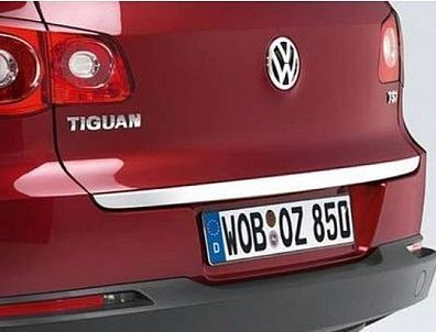 Chromleiste für Heckklappe VW Tiguan Original Zubehör