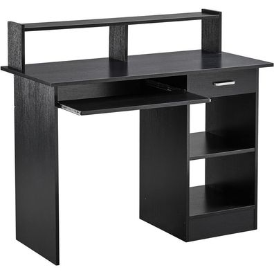 Computertisch Schreibtisch mit Schubladen Bürotisch für Büro und Zuhause