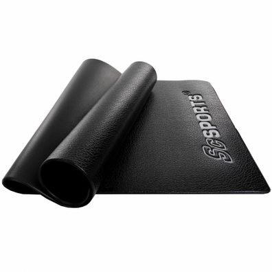 ScSPORTS® Bodenmatte Bodenschutzmatte 120x60cm Unterlegmatte für Fitnessgeräte