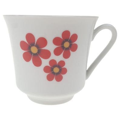 Kaffeetasse Winterling Röslau Rote Blumen