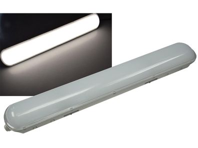 Wand- & Deckenleuchte "HP-25" IP65, 60cm24W, 4000k, neutralweiß, 2650 Lumen