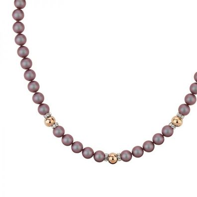 CEM ST9-049C 4-202732-001 Damen Halskette Collier mit Swarovski-Perlen 42 + 3cm
