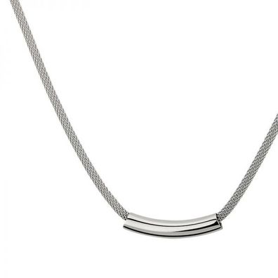 CEM ST9-068C Edelstahl Halskette Kette Damencollier 42 + 6cm