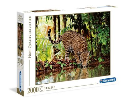 Clementoni Puzzle Leopard 2000 Puzzleteile Made in Europe von miniHeld