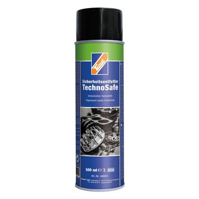 Technolit Entfetter-Spray TechnoSafe 500ml, Entfetter für Motor- & Fahrzeugteile