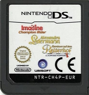 Abenteuer auf dem Reiterhof Das schwarze Wildpferd Nintendo DS DSL DSi 3DS 2DS ...