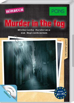 Murder in the Fog, 1 MP3-CD CD PONS Krimi-Lektuere PONS Kurzkrimis