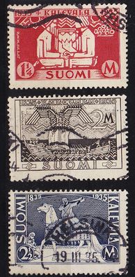 Finnland Finland SUOMI [1935] MiNr 0191-93 ( O/ used )