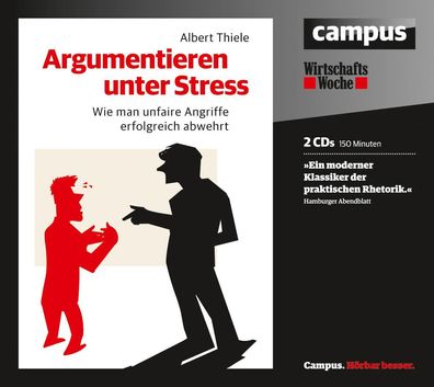 Argumentieren unter Stress, 2 Audio-CDs CD